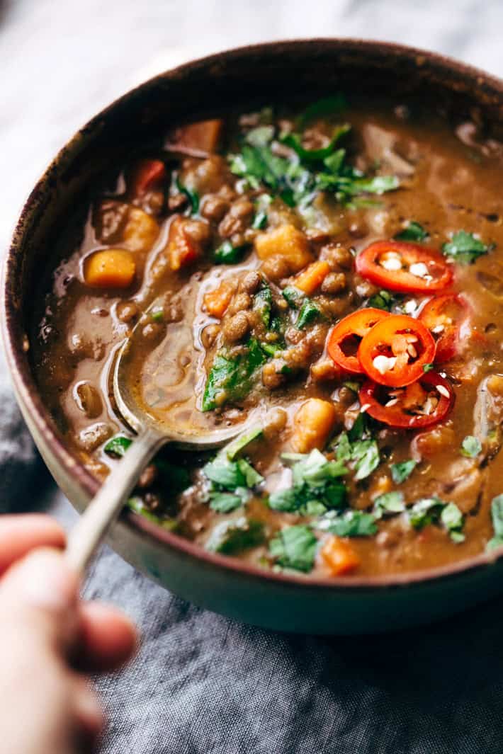 Cozy Moroccan Sweet Potato Lentil Soup: Warm Spices & Easy Comfort